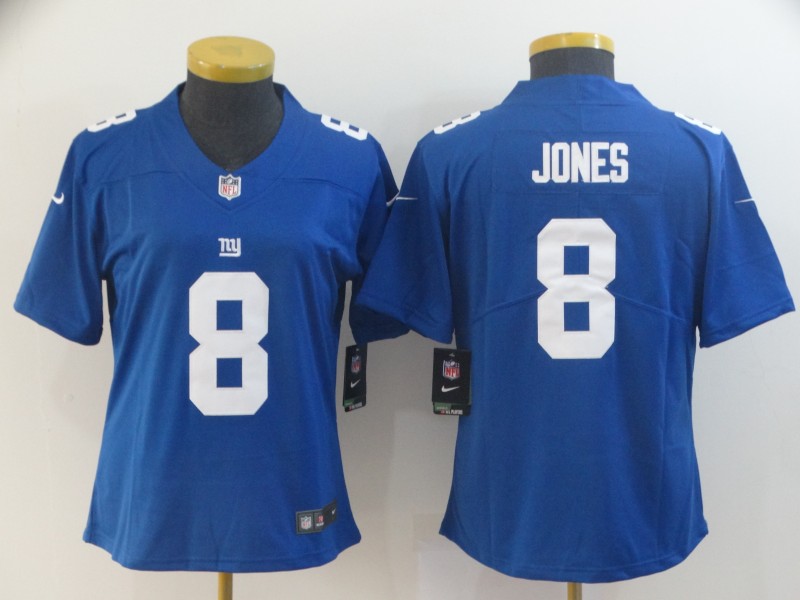 Women Nike Giants 8 Daniel Jones Royal Vapor Untouchable Limited Jersey,We sell and wholesale Women Nike Giants 8 Daniel Jones Royal Vapor Untouchable Limited Jersey on line form chian!